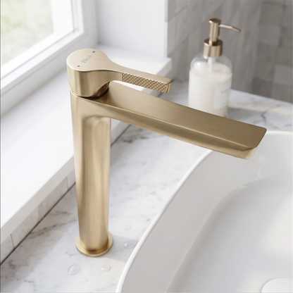 Waschbeckenarmatur Maxim Premium – Gold Matt High