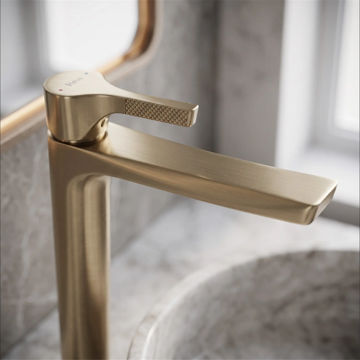 Waschbeckenarmatur Maxim Premium – Gold Matt High