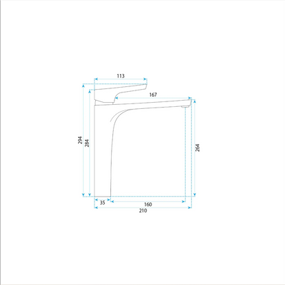 Waschtischarmatur Maxim Premium – Kupfer Matt High (Copy)