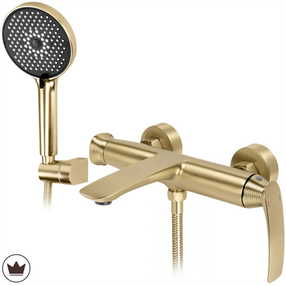Wannenarmatur Como Premium – Gold Matt