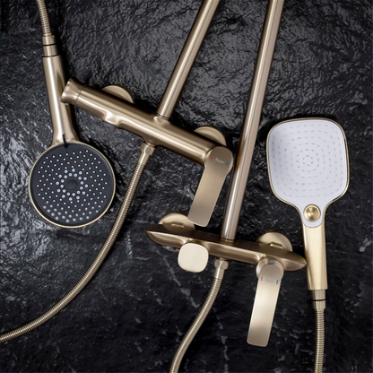 Duschgarnitur Como M2 Premium – Gold Matt