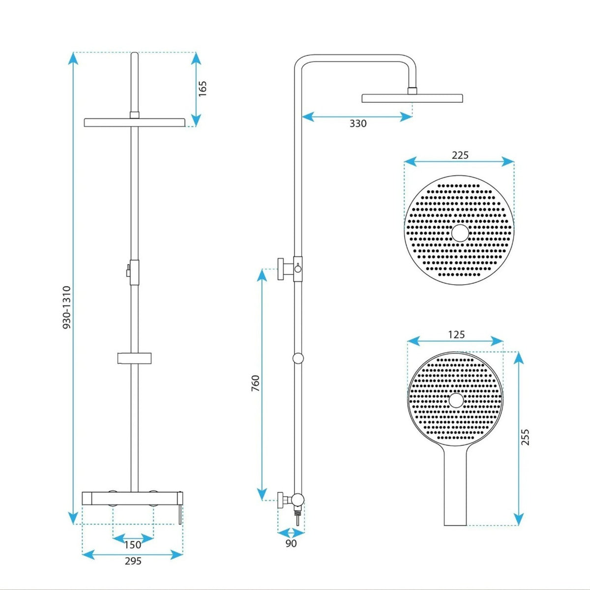Duschset Foss Clif – Titan