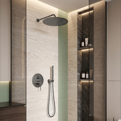 Unterputz-Duschset Foss Clif – Titan mit Box