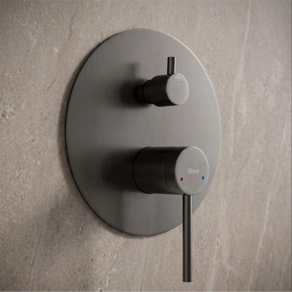 Unterputz-Duschset Foss Clif – Titan mit Box