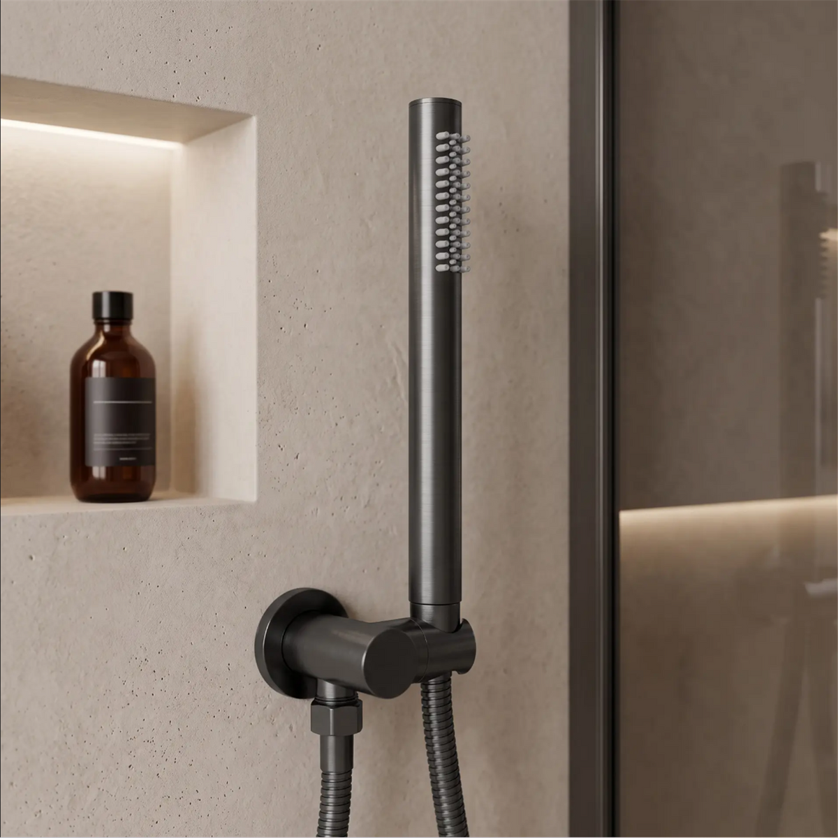 Unterputz-Duschset Foss Clif – Titan mit Box