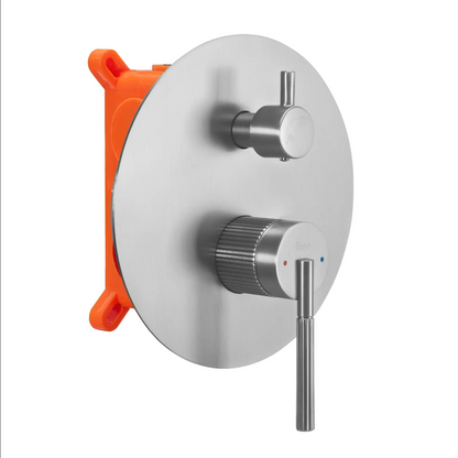 Unterputz-Duschset Argon – Chrom Matt mit Box