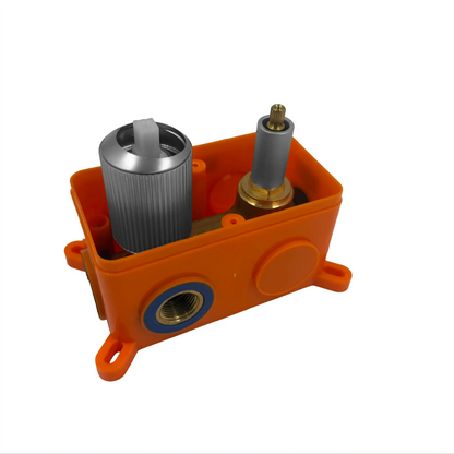 Unterputz-Duschset Argon – Chrom Matt mit Box