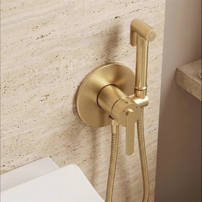 Bidetarmatur Ontario – Gold Matt