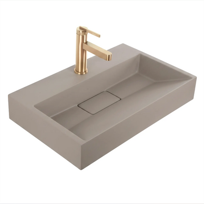 Waschbecken Goya – Beige Matt 50× 37 cm