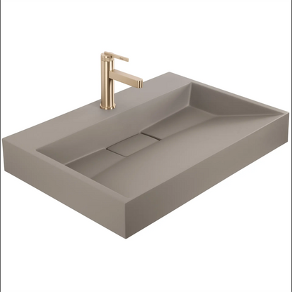 Waschbecken Goya – Beige Matt 70 × 46 cm
