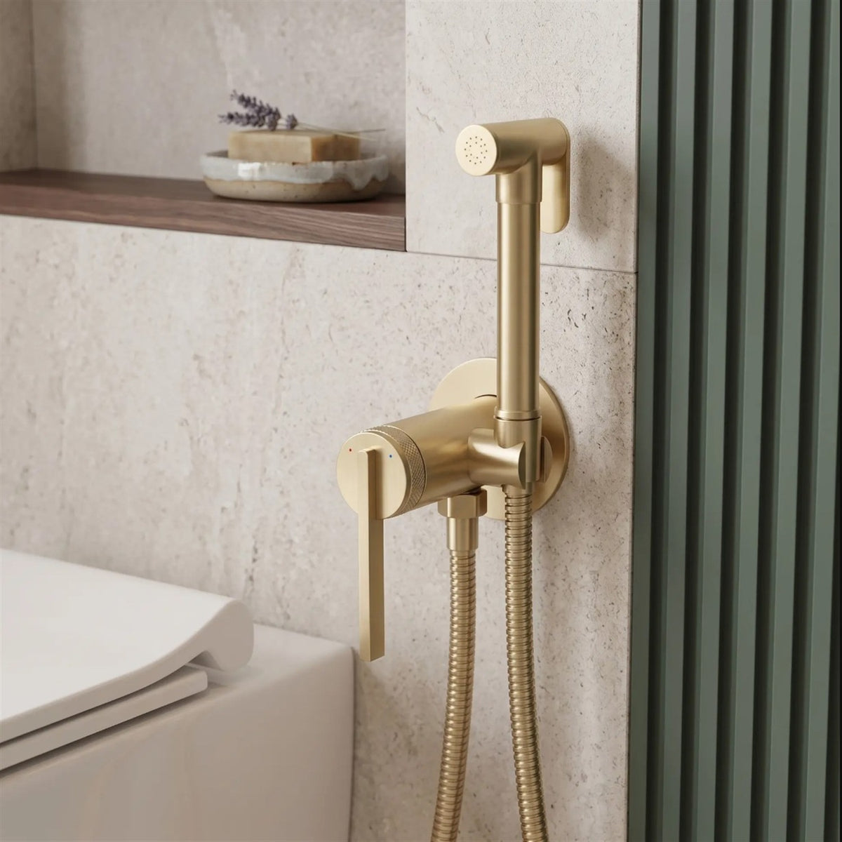 Bidetarmatur Grace – Gold Matt