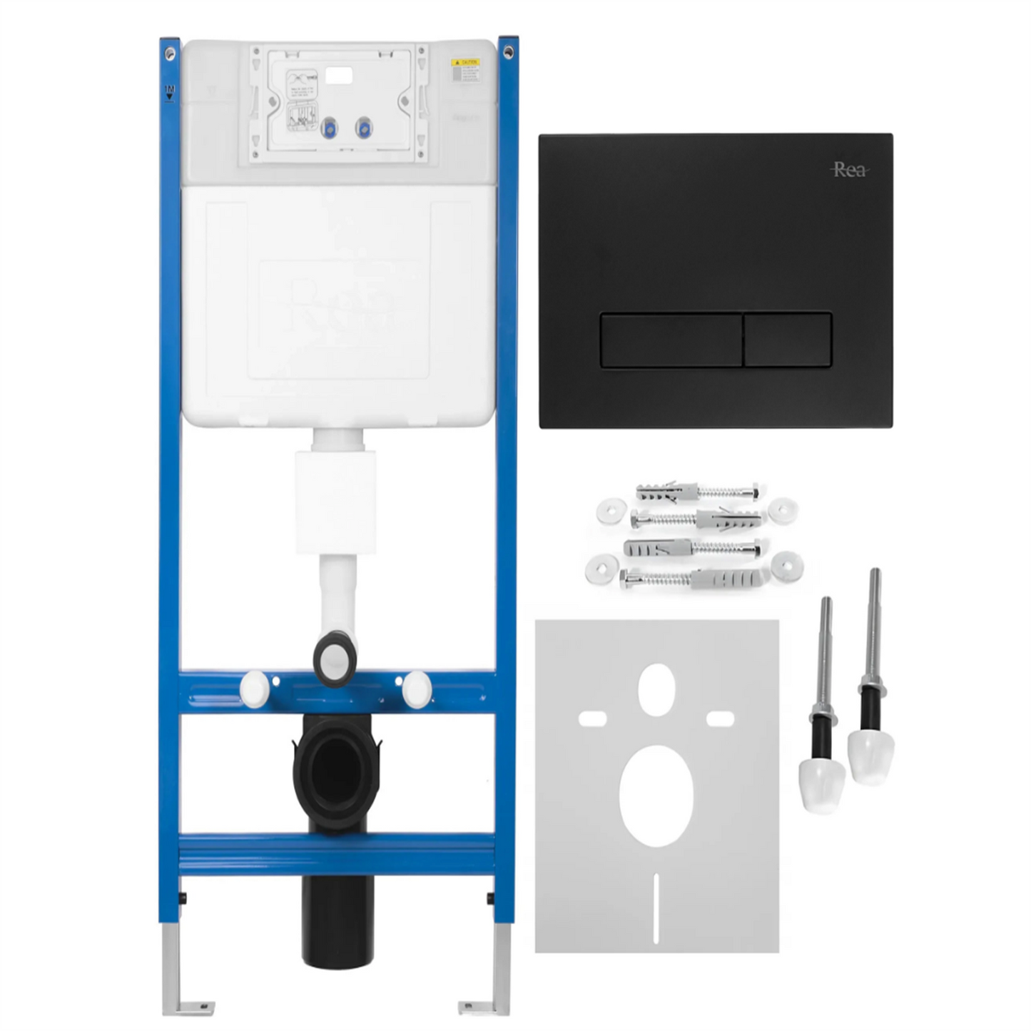 Vorwandelement für WC K011A-Q  HD Schwarz