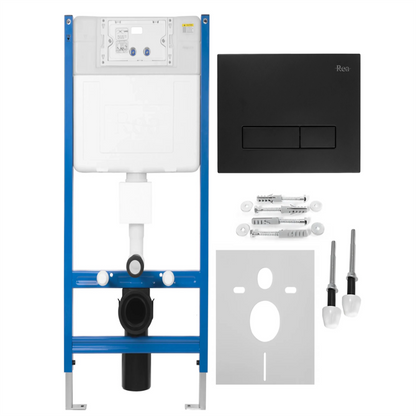 Vorwandelement für WC K011A-Q  HD Schwarz
