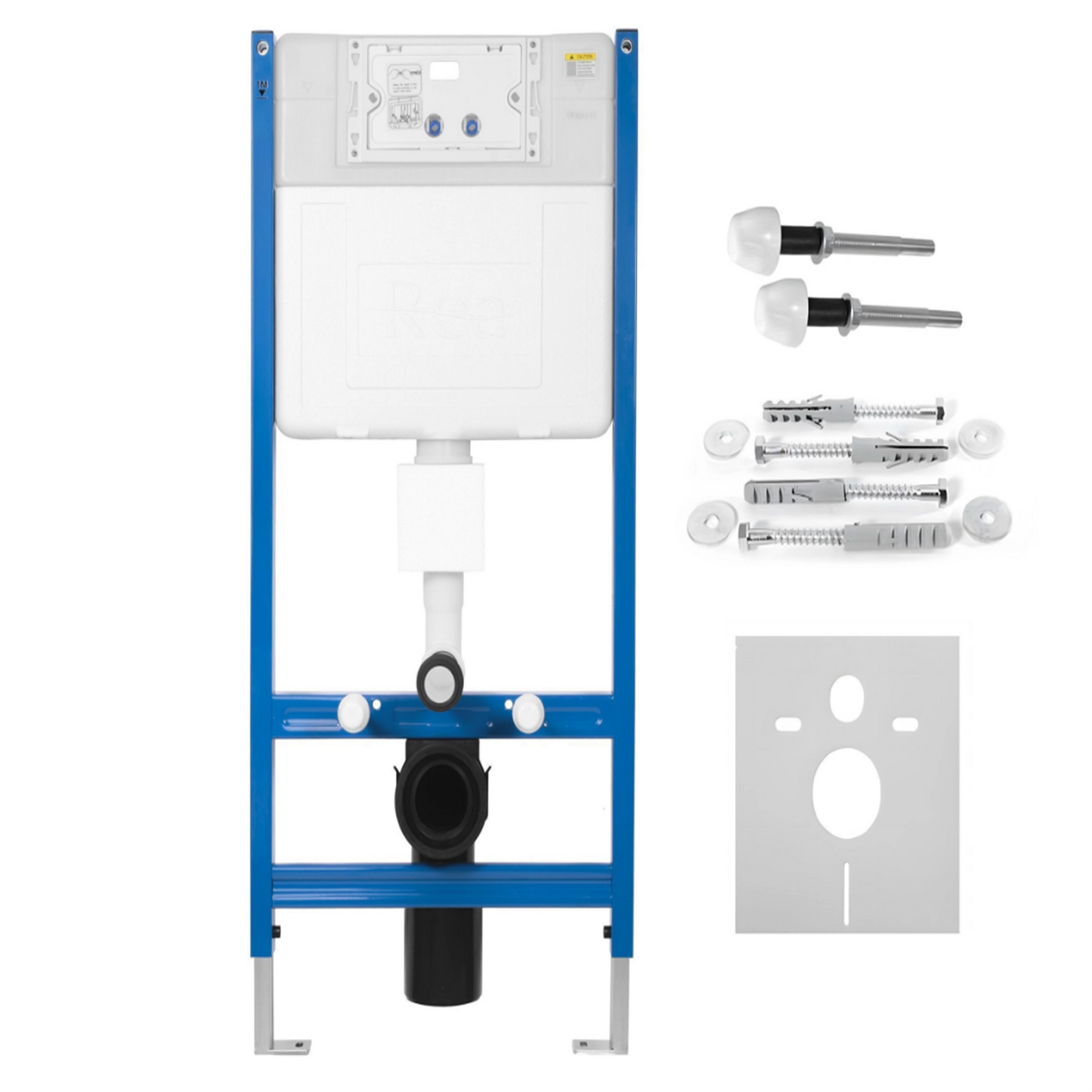 Vorwandelement für WC K011A-Q  HD Schwarz