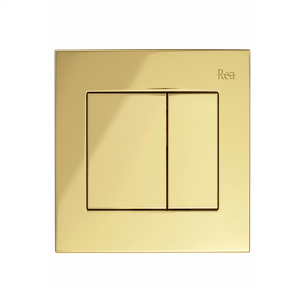 Vorwandelement  K011A-Q Gold mit Betätigungsplatte Typ J