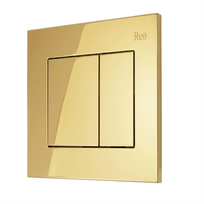 Vorwandelement  K011A-Q Gold mit Betätigungsplatte Typ J