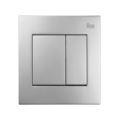 Vorwandelement K011A-Q Satin mit Betätigungsplatte Typ J