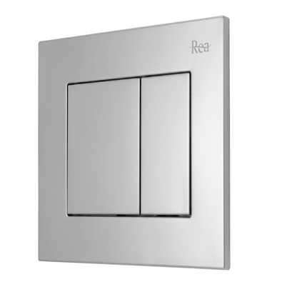 Vorwandelement K011A-Q Satin mit Betätigungsplatte Typ J