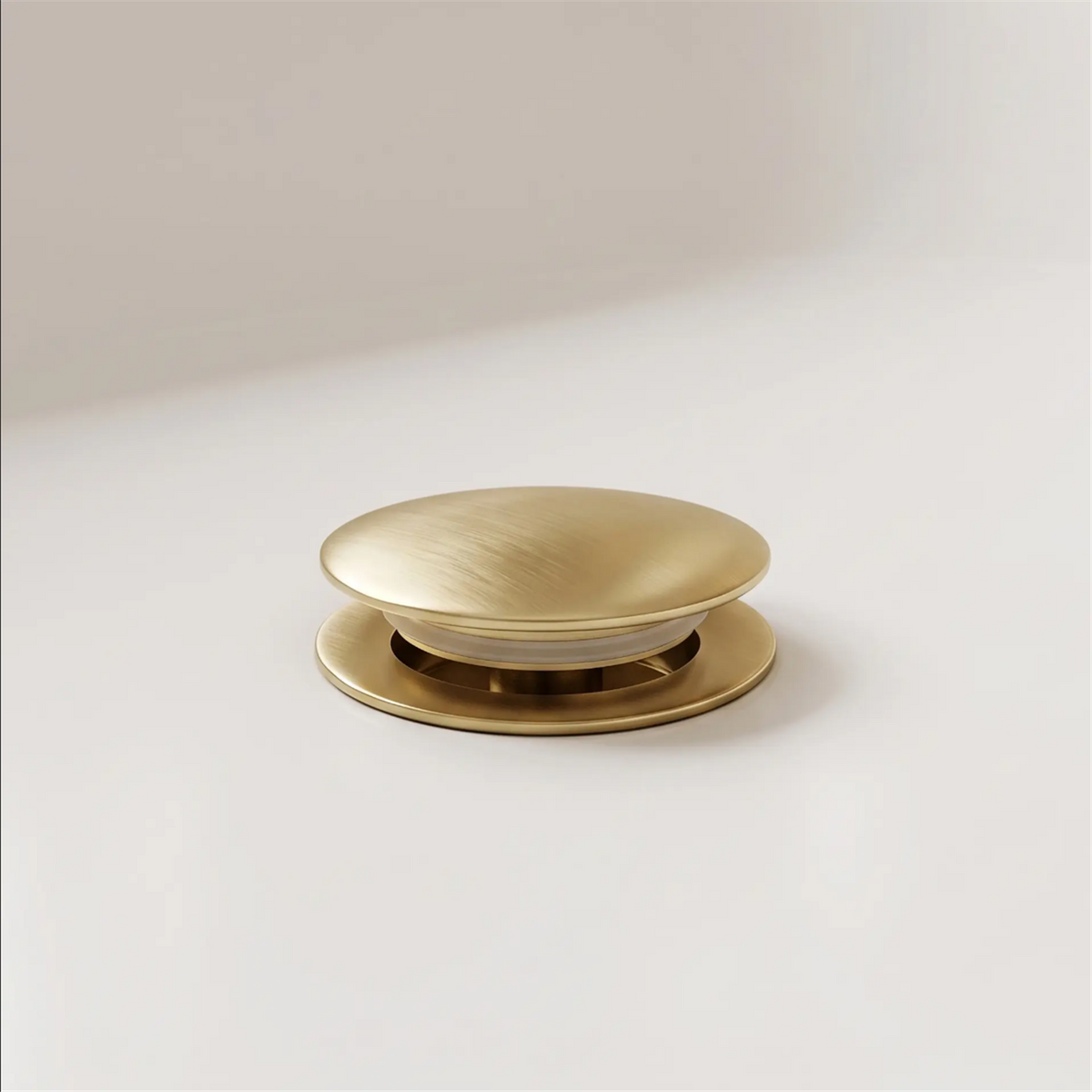 Badewannensiphon Klick-Klack – Gold Matt