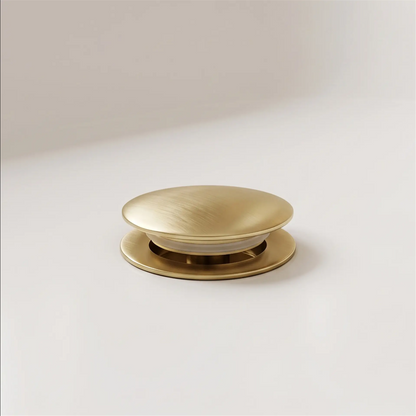Badewannensiphon Klick-Klack – Gold Matt