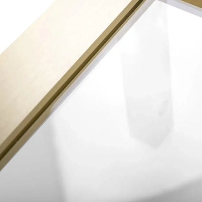 Walk In Duschwand Aero Gold Matt 90-120cm