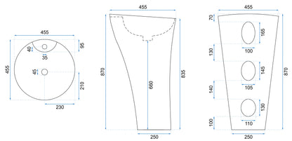 Standwaschbecken Agnes