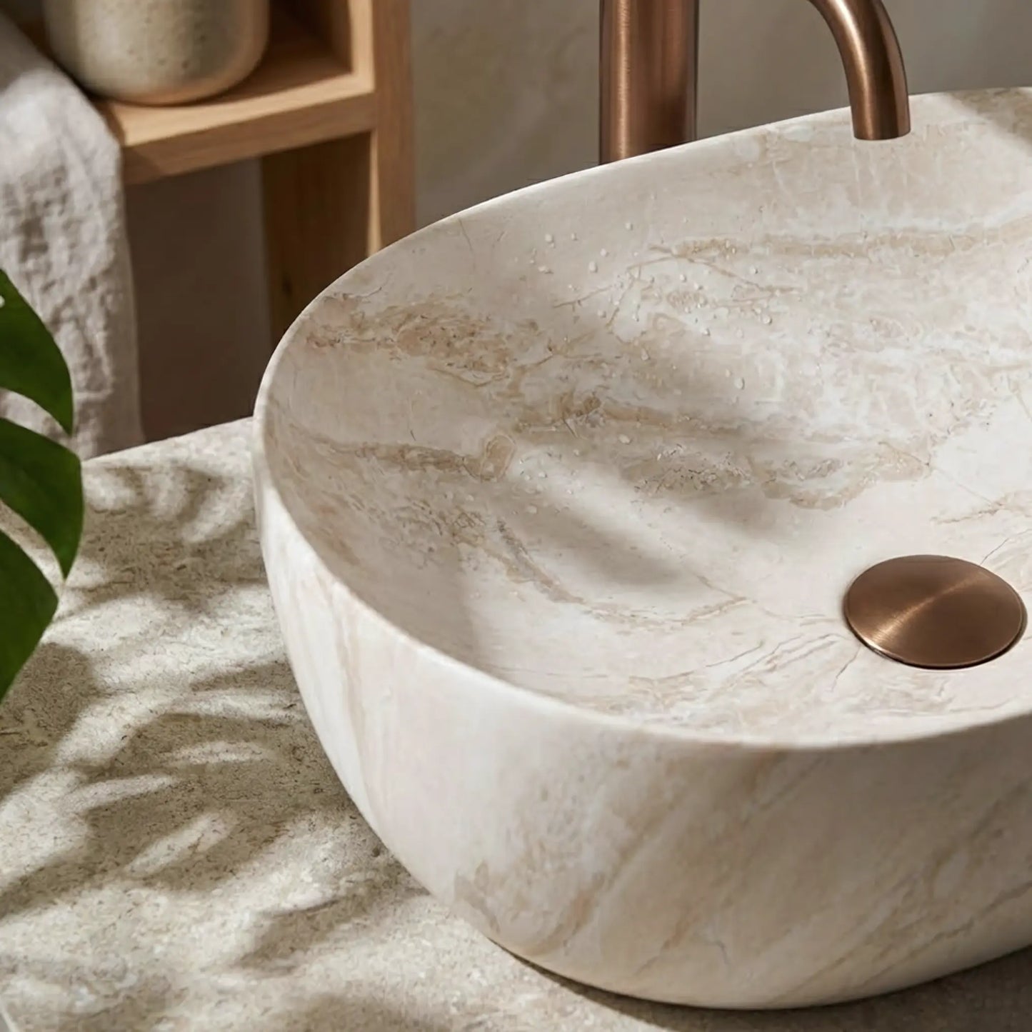 Aufsatzwaschbecken Amelia Kallisto 48x34,5cm