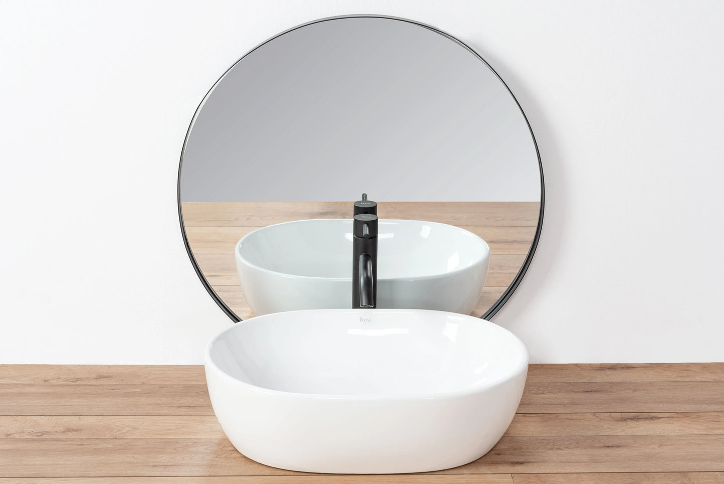 Aufsatzwaschbecken Amelia White