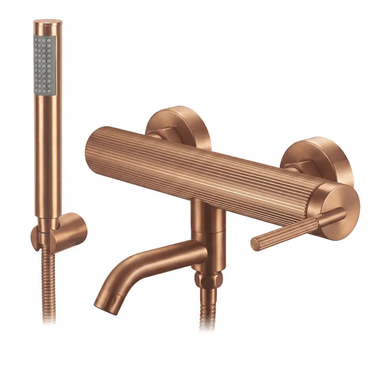 Badewannenarmatur Argon Kupfer Matt