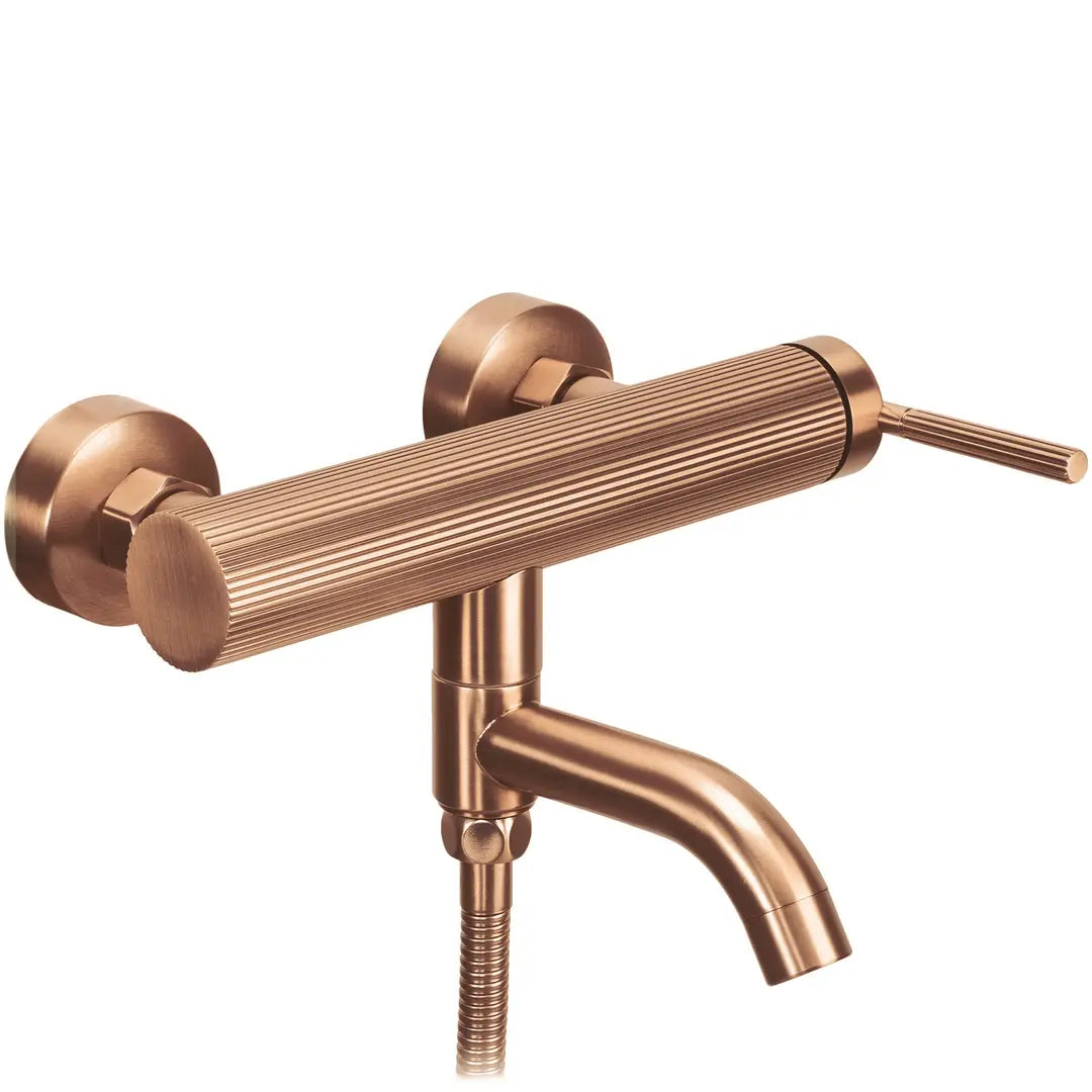Badewannenarmatur Argon Kupfer Matt