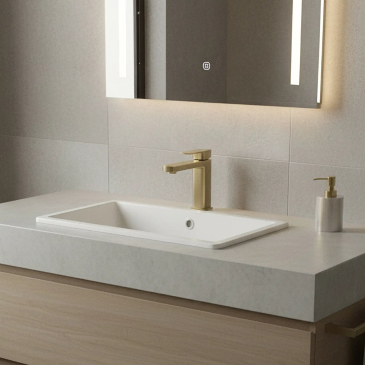 Armatur Arlo Gold Matt Low