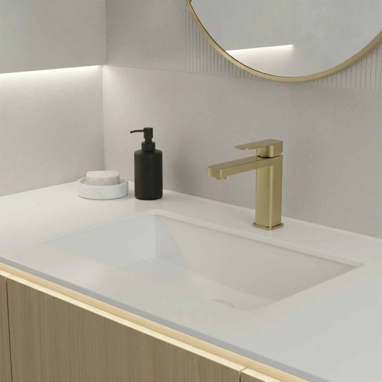Armatur Arlo Gold Matt Low