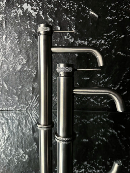Armatur Lungo Grip Anthrazit Matt Low