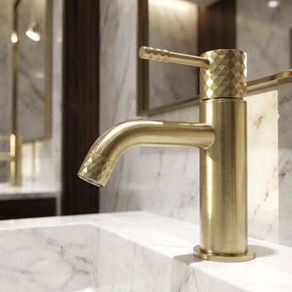 Armatur Lungo Diamond Low Gold Matt