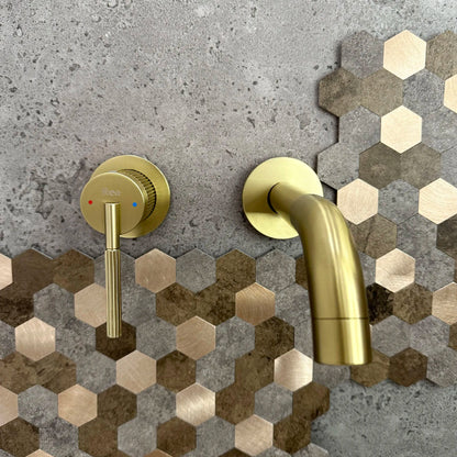 Armatur Unterputz Argon Gold Matt