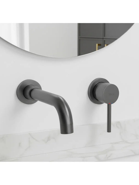 Armatur Unterputz Lungo Long Titan Matt