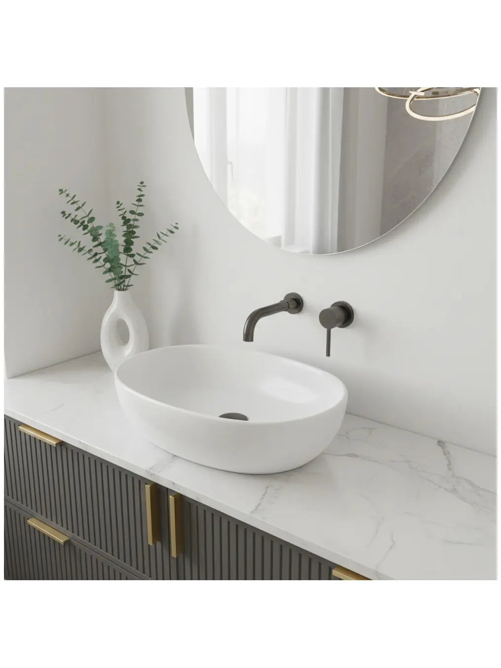 Armatur Unterputz Lungo Long Titan Matt