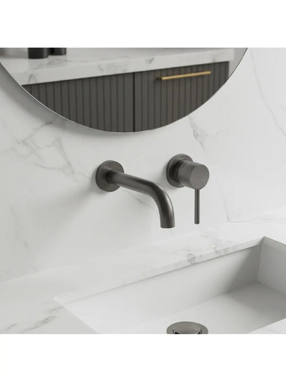 Armatur Unterputz Lungo Titan Matt