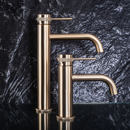 Armatur Lungo Grip Gold Matt Low