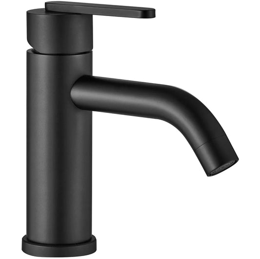 Armatur Ontario Schwarz Matt Low