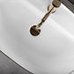 Aufsatzwaschbecken Aura Brushed Gold 60,5x40,5cm