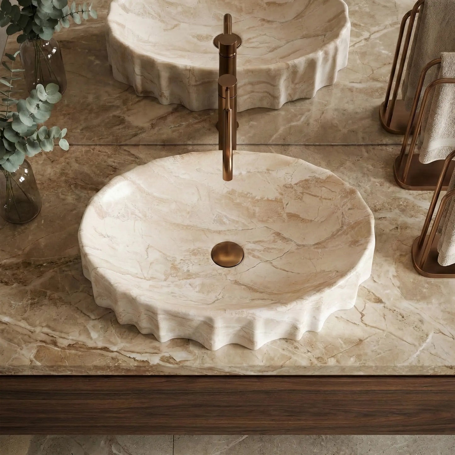 Aufsatzwaschbecken Aurelia Reno 60x40cm