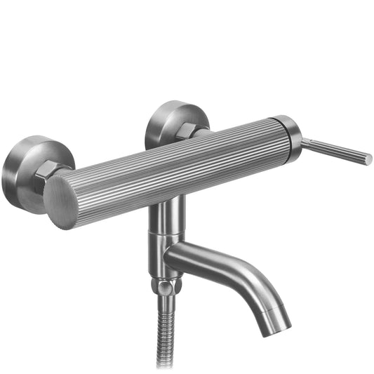 Badewannenarmatur Argon Chrom Matt