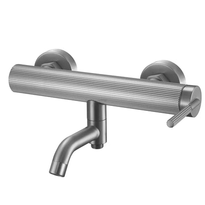 Badewannenarmatur Argon Chrom Matt