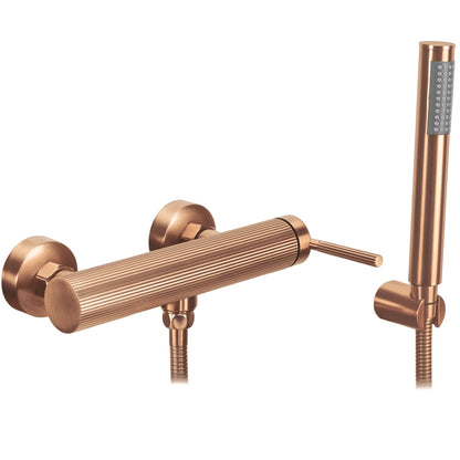 Badewannenarmatur Argon Kupfer Matt