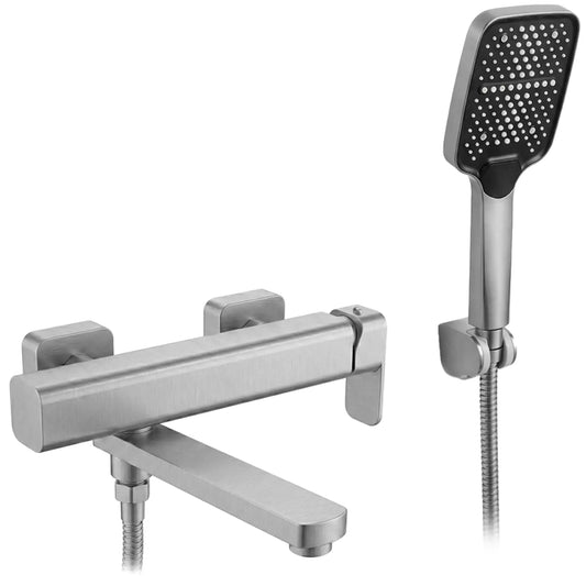 Badewannenarmatur Arlo Chrom Matt