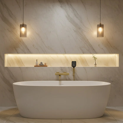 Badewannenarmatur Arlo Gold Matt