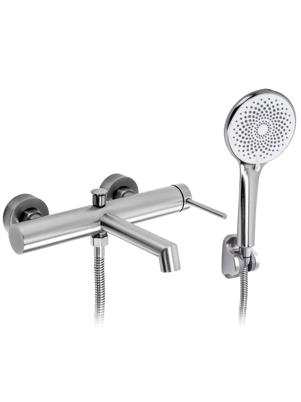 Badewannenarmatur Foss Chrom Matt