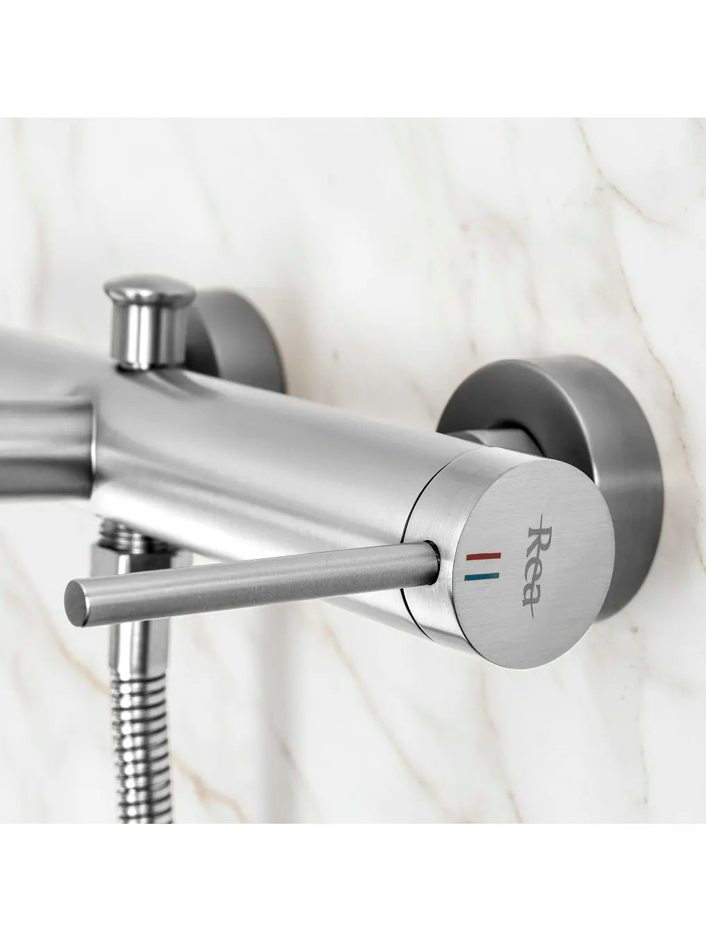 Badewannenarmatur Foss Chrom Matt