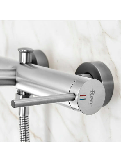 Badewannenarmatur Foss Chrom Matt